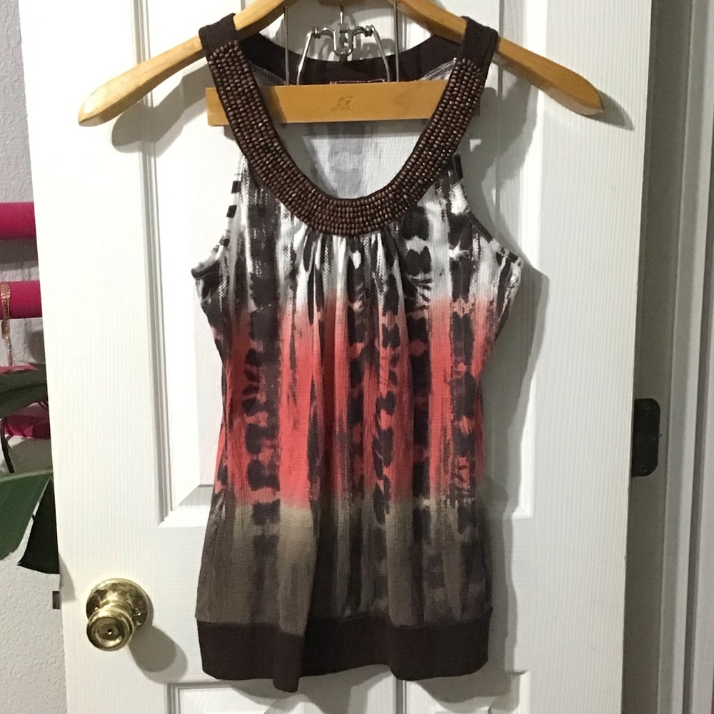 Brown earthy Tank top